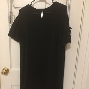 Fabletics Casual Black Dress